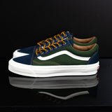 VANS :  Vans Mte Old Skool, Homme, Bleu/ Vert/ Blanc