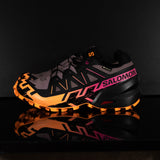 SALOMON: Salomon SpeedCross 6  Gore-Tex Femme, Noir / Orange